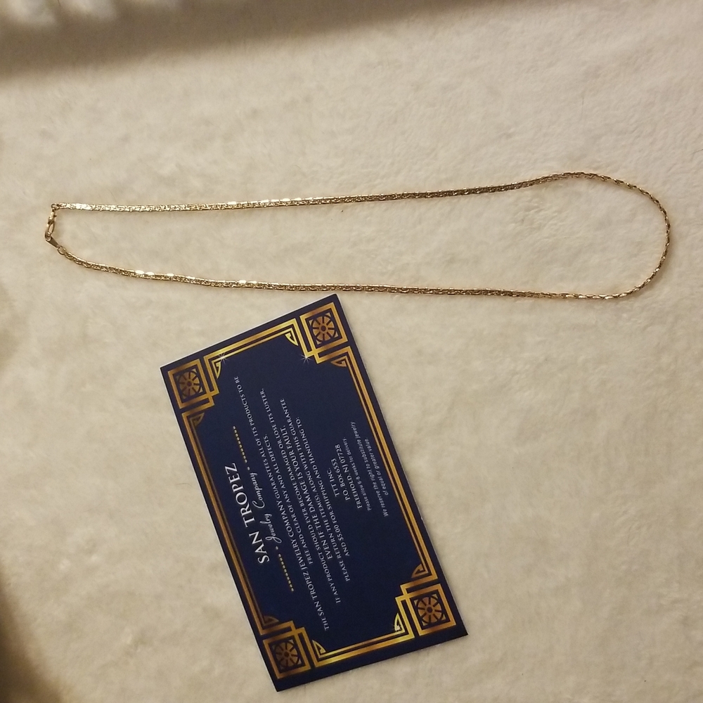 San Tropez 14KGP Chain Necklace